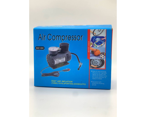 Компрессор насос автомобильный  Air Compressor DC-12V / 250 PSI (30)