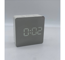 Настольные светодиодные зеркальные часы LED Mirror Clock (40)