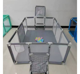 Манеж детский игровой Model2 GREY (6)