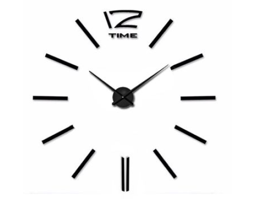 Большие настенные 3Д часы 3D часы DIY Clock 70-150см (50)