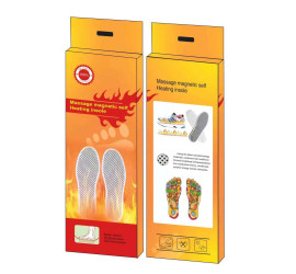 Массажная самонагревающаяся стелька  Massage magnetic self heating insole (400)