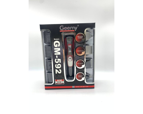 Аккумуляторная машинка для стрижки Gemei Gm-592 (24)