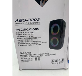 Портативная Bluetooth колонка ABS-3202 (12)