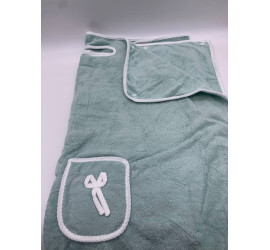 Полотенце-халат 2в1 150х80 GREEN (100)