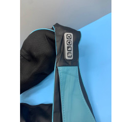 Массажер Воротник для шеи и плечей с петлями для рук Модель3 Massager Of Neck Kneading Синий (20)