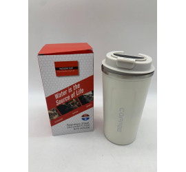 Термос с индикатором температуры 500мл. Coffee WHITE (50)