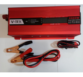 Инвертор V-TEK 2000W с экраном (30)