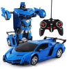 Машинка Трансформер Lamborghini Robot Car Size 18 BLUE (48)