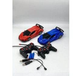 Машинка Трансформер Lamborghini Robot Car Size 18 BLUE (48)