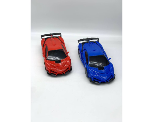 Машинка Трансформер Lamborghini Robot Car Size 18 BLUE (48)