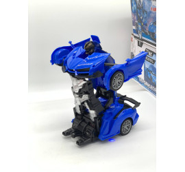 Машинка Трансформер Lamborghini Robot Car Size 18 BLUE (48)