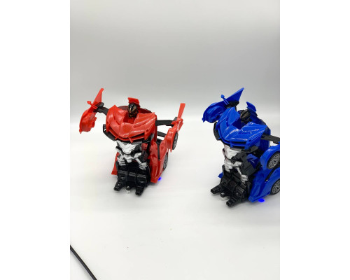 Машинка Трансформер Lamborghini Robot Car Size 18 BLUE (48)