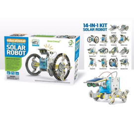Конструктор робот на солнечных батареях Solar Robot 14 в 1 (48)
