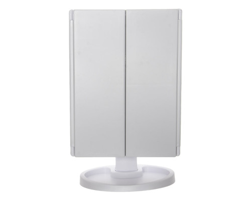 Тройное зеркало со ставнями Led miror WHITE (24)