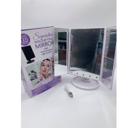 Тройное зеркало со ставнями Led miror WHITE (24)