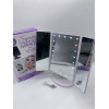 Тройное зеркало со ставнями Led miror WHITE (24)