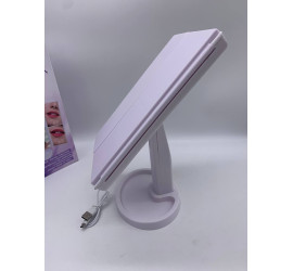 Тройное зеркало со ставнями Led miror WHITE (24)