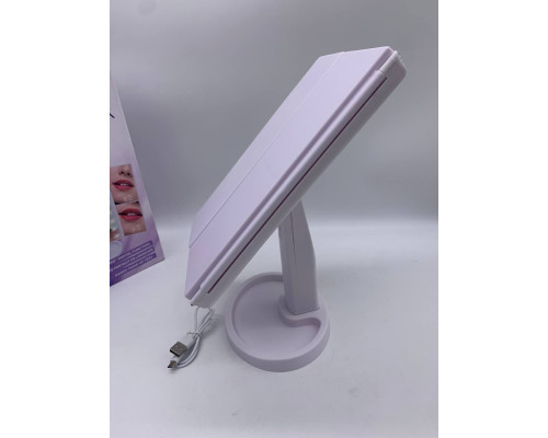 Тройное зеркало со ставнями Led miror WHITE (24)