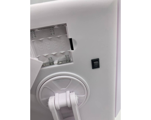 Тройное зеркало со ставнями Led miror WHITE (24)