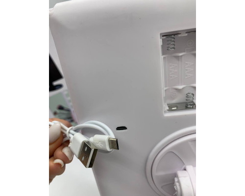 Тройное зеркало со ставнями Led miror WHITE (24)