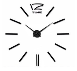Большие настенные 3Д часы 3D часы DIY Clock 70-150см (60)