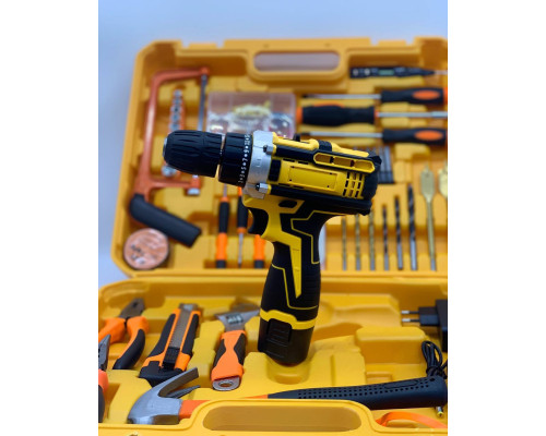 Шуруповерт Ударный с набором инструментов 12V tools with (5)