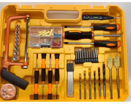 Шуруповерт Ударный с набором инструментов 12V tools with (5)