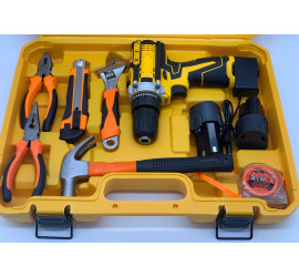 Шуруповерт Ударный с набором инструментов 12V tools with (5)