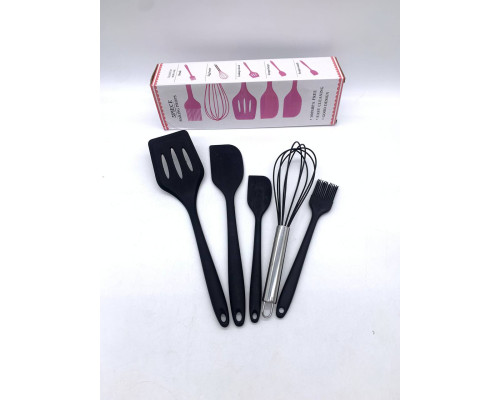 Кухонный набор Kitchen Sets 5в1 BLACK (72)