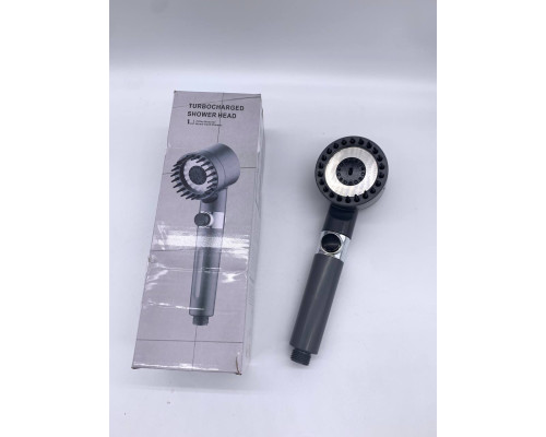 Лейка массажная для душа с фильтром Massage shower head GREY (100)