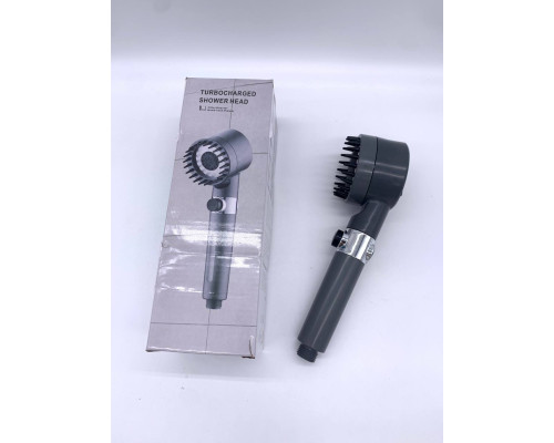 Лейка массажная для душа с фильтром Massage shower head GREY (100)