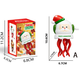 Интерактивная детская игрушка танцующий кальмар Dancing christmas (270)