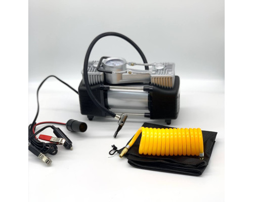 Компрессор автомобильный двухпоршневой Air Compressor 12v 628-4x4 (8)