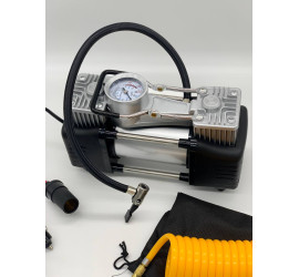 Компрессор автомобильный двухпоршневой Air Compressor 12v 628-4x4 (8)