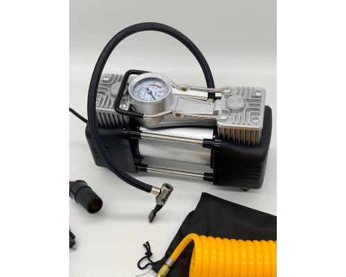 Компрессор автомобильный двухпоршневой Air Compressor 12v 628-4x4 (8)