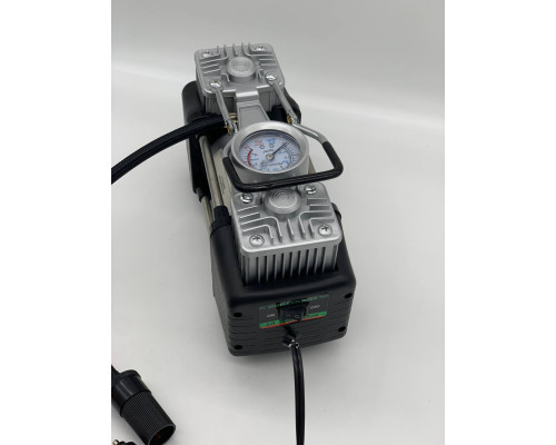Компрессор автомобильный двухпоршневой Air Compressor 12v 628-4x4 (8)