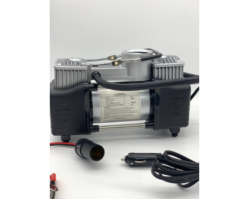 Компрессор автомобильный двухпоршневой Air Compressor 12v 628-4x4 (8)