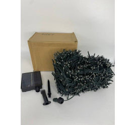 Гирлянда уличная на солнечной батарее 150м 1500LED  ТЕПЛЫЙ (20)