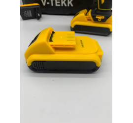Шуруповерт аккумуляторный с насадками YELLOW (10)