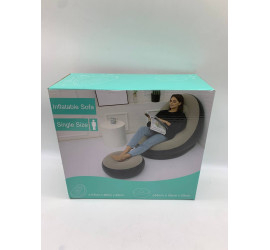 Надувной диван AIR SOFA (категория В) Черно-бежевый + насос (10)