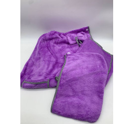 Банный набор полотенец Home Hugs 3в1 PURPLE (100)
