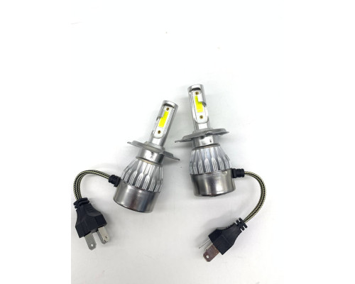 Комплект LED ламп C6 H4 2шт / Светодиодные автолампы (50)