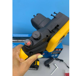 Аккумуляторная цепная пила VOLLYX  2в1 12 inch + 16 inch 2АКБ Жёлтый (6)