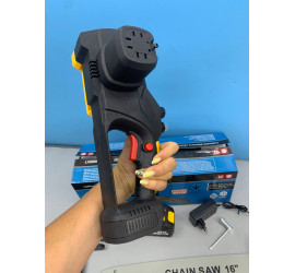 Аккумуляторная цепная пила VOLLYX  2в1 12 inch + 16 inch 2АКБ Жёлтый (6)