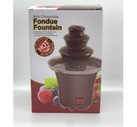 Шоколадний фонтан фондю Mini Chocolate Fondue Fountain (24)
