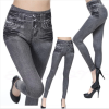 Леджинсы Леггинсы утепленные Jeans winter Leggings Size XXL-XXXL SILVER (200)
