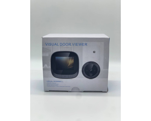 Видео домофон глазок  с ночной подсветкой и записью фото, видео Door Viewer Camera (60)