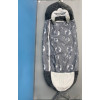 Детский спальный мешок-Подушка (130*50) Baby sleeping bag Size S SILVER (50)