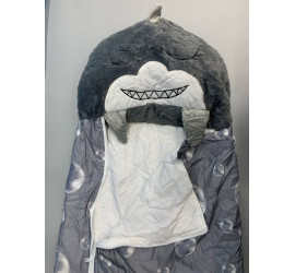 Детский спальный мешок-Подушка (130*50) Baby sleeping bag Size S SILVER (50)