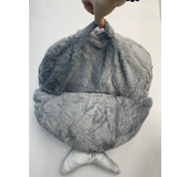 Детский спальный мешок-Подушка (130*50) Baby sleeping bag Size S SILVER (50)